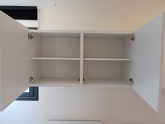 IKEA BESTA Wall-mounted cabinet white/Selsviken high-gloss
