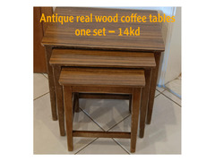 Antique coffee tables!