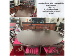 To go to best offer! Dining table.