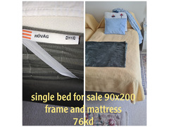 Single bed with mattress! - 2