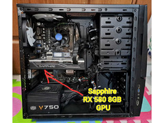 Personal PC/Gaming PC with 13 GPU Slots Motherboard
