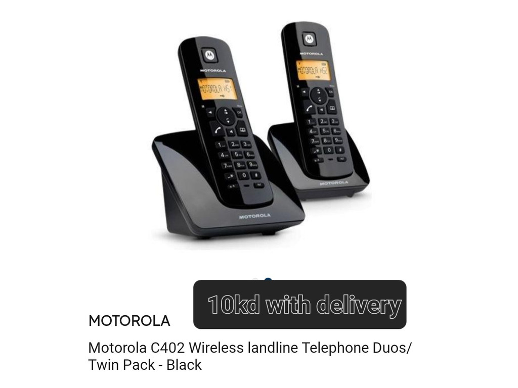 Two landline phones - 1
