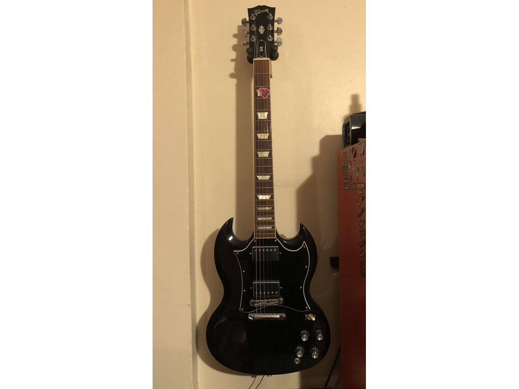 Gibson SG Standard Electric Guitar - Ebony - 1