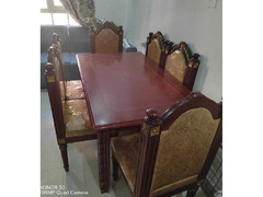 6 seater Dining Table - 15 KD