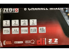 Allen & Heath ZEDi-8 Hybrid Compact Audio Mixer - 7