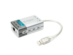 D-Link DUB-E100 Network adapter 100 MBit/s USB 2.0, LAN (10/100 Mbps)
