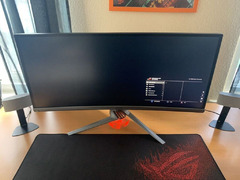 34" Asus ROG Swift PG348Q Ultrawide Curved Gaming Monitor - 3