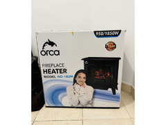 Orca Classic Fireplace Electric Heater 1850 Watt - 1