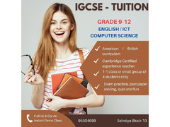 IELTS/PTE & IGCSE English Exam preparation