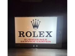 Rolex vintage shop wall sign - LIGHT BOX - 1