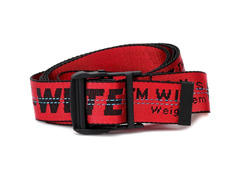 Off white Classic Industrial Belt - Red - 1