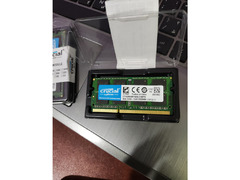 Crucial DDR3 1600mhz 8gb x2 Brand new Laptop memory