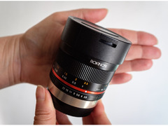 Rokinon 8mm F2.8 Compact Fisheye Lens (Sony E SILVER)