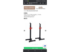 New barbell stand