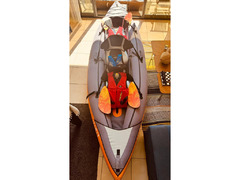 INFLATABLE KAYAK 3 seats ITIWIT + 2 paddle +3 life vest + transportation wheels - 6