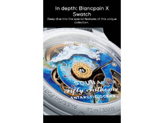 Blancpain X Swatch Bioceramic Scuba Fifty Fathoms Collection Antarctic Ocean - 2