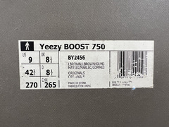 YEEZY BOOST 750 CHOCOLATE - US 9 - 8