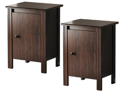 2 barely used IKEA bedside tables - 1