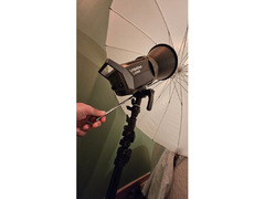 Godox Litemons 2800-6500K LED Light & tripod & umbrella - 7