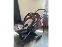 Graco baby stroller with car seat