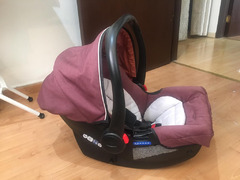 Graco baby stroller with car seat