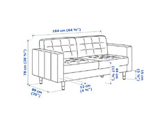 LANDSKRONA 2-seat sofa & 3-seat sofa for SALE!