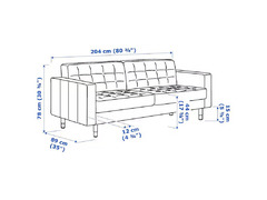 LANDSKRONA 2-seat sofa & 3-seat sofa for SALE! - 4