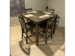 4 seater dining table with chairs