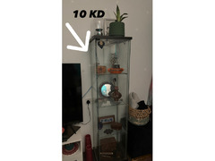 IKEA glass cabinet for sale