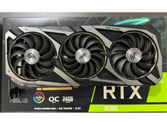 USED ASUS ROG Strix GeForce RTX 3090 OC Edition Graphics Cards