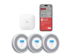 Smart wifi interlinked Smoke & Carbon monoxide detector with voice alerts - 1