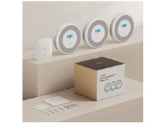 Smart wifi interlinked Smoke & Carbon monoxide detector with voice alerts - 2