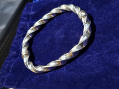 Twisted sterling silver - 3