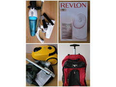 Vacuum cleaners / Facial Steamer / Trolley cum Backpack Luggage Bag