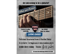 Guitar Classes by Professional Instructor/teacher. - 1