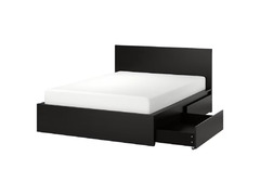 MALM Bed with Spring Mattress