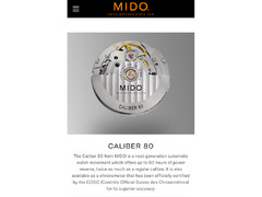 MIDO Ocean Star Swiss Automatic Watch