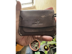 Handmade leather wallets for sale