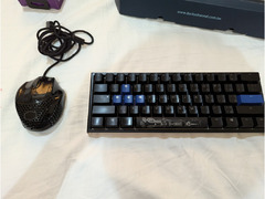 Gaming keyboard and mouse