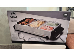 Orca buffet server 4 trays