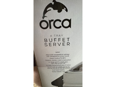 Orca buffet server 4 trays