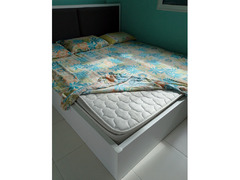 King size bed 180x200, excellent condition. With mattress