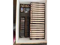 Gloomhaven Boardgame for sale with wood insert and accordion folder