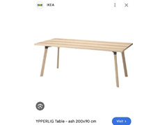 Dinning Table IKEA YPPERLIG