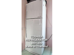 Toshiba Double Door Refrigerator - 460 Ltr - Made in Thailand - excellent condition - 1