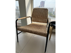 Rattan Armchair IKEA ULRIKSBERG