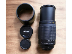 Crazy offer - Nikon AF Zoom-NIKKOR 70-300mm f/4-5.6G + Nikon branded camera bag