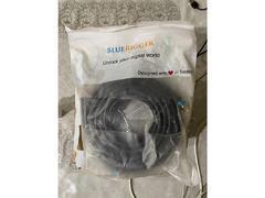 Blue rigger high-end RCA cable 10 meter