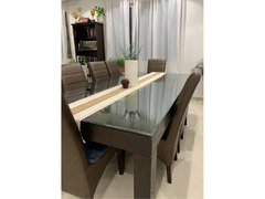 8 seater dining table with chairs