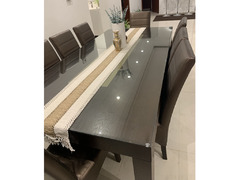 8 seater dining table with chairs